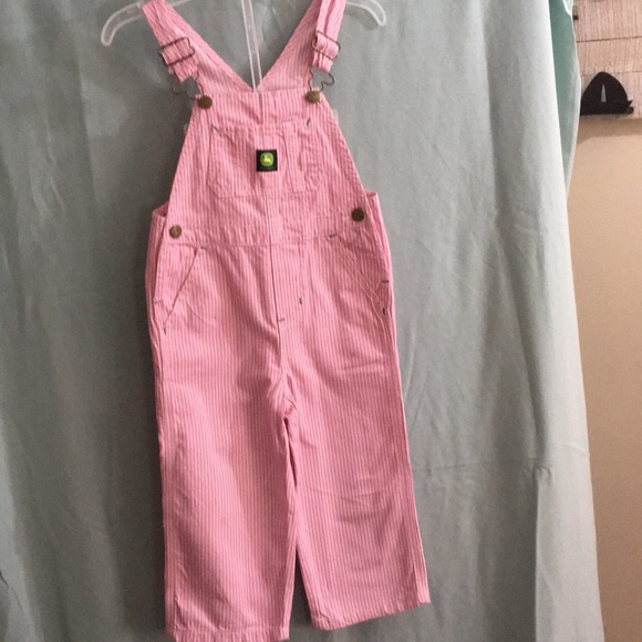 john deere pink overalls
